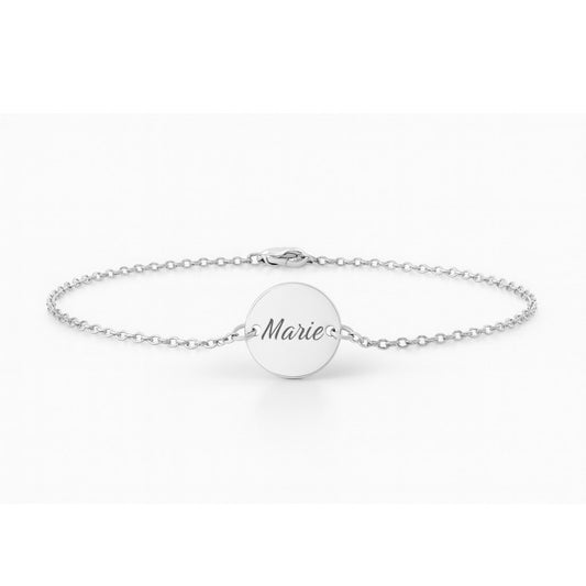 Armkettchen mit Coin | mit Namens Gravur