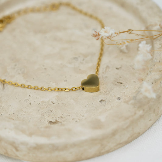 Armkettchen mini Herz | mit Namens Gravur