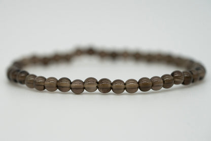 Rauchquarz Edelsteinarmband | Kugelarmband 3mm