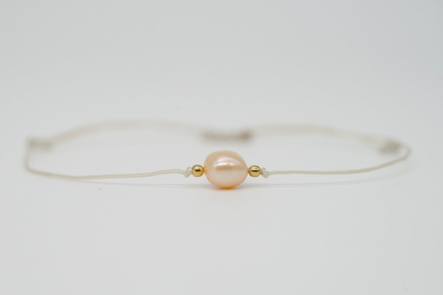 Armband mit rosa Süßewasserperle
