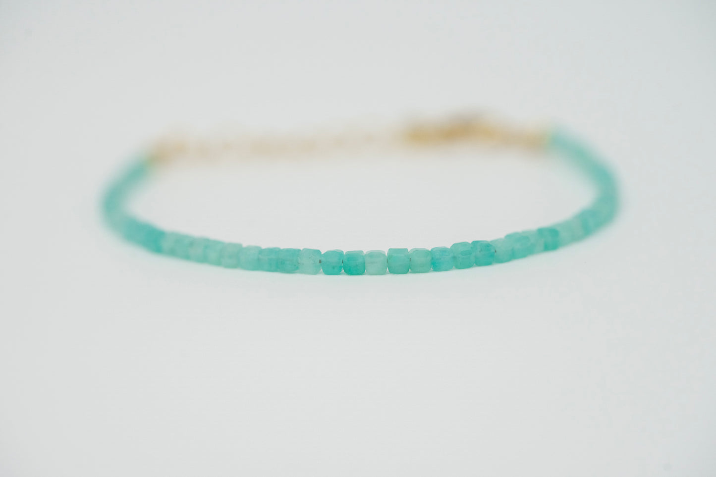 Armkettchen mit Amazonit | Edelstahl