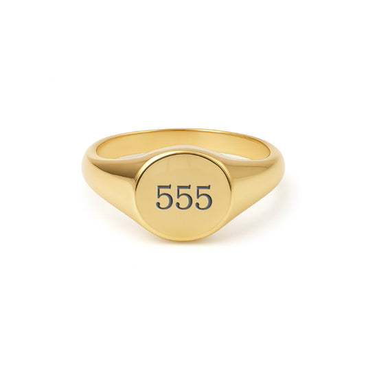 Siegelring Engelszahl