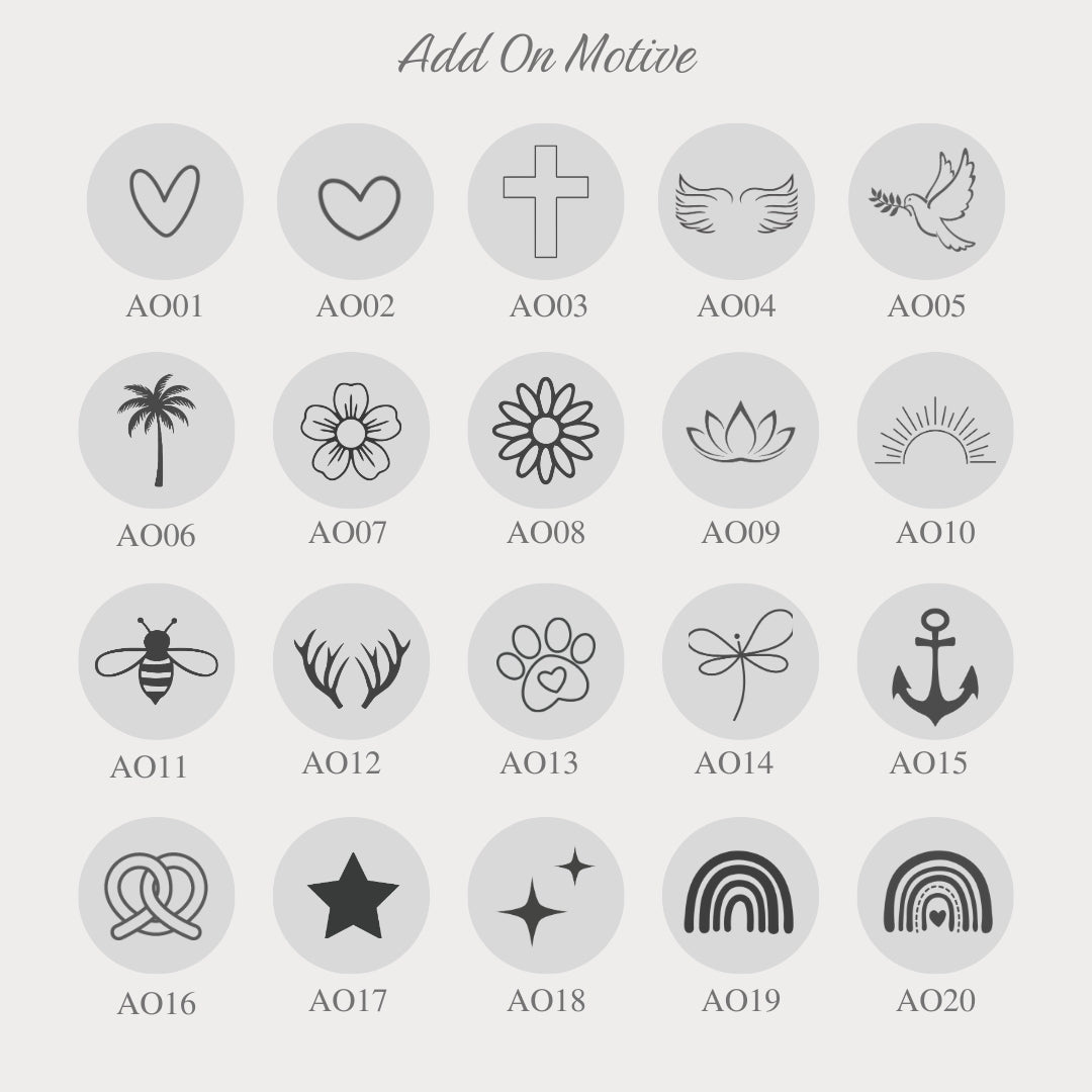 Fingerabdruck-Halskette mit Herzgravur & Gravurplättchen – personalisiert