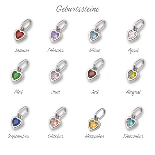 AdOn  Herz Geburtsstein